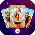 Photo Video Slideshow Maker + iOS Icon