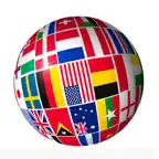 Flags quiz & national anthem iOS Icon