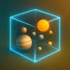 Solar System AR 4D iOS Icon