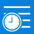 勤務時間記録 - 勤務・残業時間の記録・バイトの勤怠管理 iOS Icon