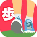 歩数管理 てくてく iOS Icon