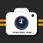 Auto Time Stamp Photo iOS Icon