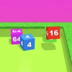 Cube 3D Merge Block Games iOS Icon