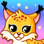 Baby animal games for kids zoo icon