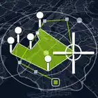 Measure Map GPS Field iOS Icon