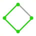 One Line Connect Puzzle Game iOS Icon