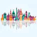 Europe Cities Quiz iOS Icon
