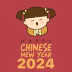 Chinese New Year 2024 新年快乐 iOS Icon