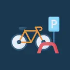 City Bikes Near Me and Alerts iOS Icon