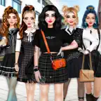 College Girls Fashion Dress Up iOS Icon