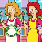 Find the Difference・spot games iOS Icon