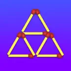 Matchstick Puzzle. iOS Icon