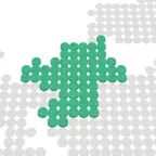 Fukuoka Map Puzzle iOS Icon