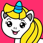 Unicorn Coloring Puzzle Games iOS Icon