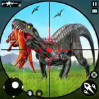 Wild Dino Hunting Zoo Games 3D iOS Icon