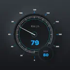GPS Speedometer & Mile Tracker iOS Icon