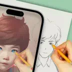 AR Trace Projector & Sketch iOS Icon