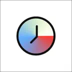 Tricolor Time iOS Icon