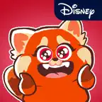 Pixar Stickers: Turning Red iOS Icon
