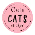 Cute Cats GIF Stickers iOS Icon