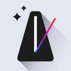 Metronome-music beat rhythm Icon