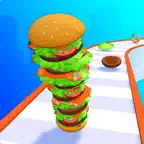 Burger Stack Runner 3D iOS Icon