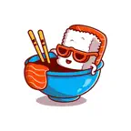 Sushi Japan GIF Stickers iOS Icon