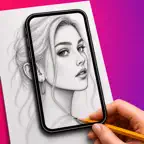 Draw Easy AI: AR Trace, Sketch iOS Icon