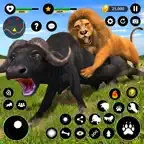 Lion Hunting Simulator Game iOS Icon