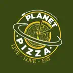 Planet Pizza. iOS Icon