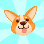 Happy Corgi Animated Stickers iOS Icon