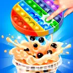 Pop It Bubble Tea iOS Icon