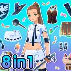 Anime Dress Up Girl Games iOS Icon