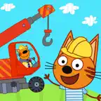 Kid-E-Cats: Building Car Games iOS Icon