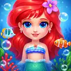 Kids Games for Girls - Mermaid iOS Icon