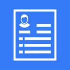 Resume & Curriculum vitae-PDF iOS Icon