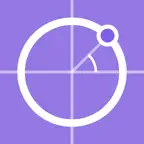 Circle Coordinate Calculator iOS Icon
