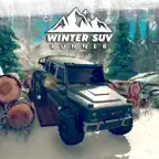 Winter SUV Mountains Runner iOS Icon