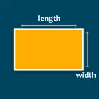 Area of Rectangle Calculator iOS Icon