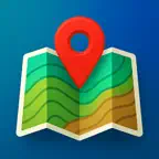 3D Offline Maps: GPS tracker icon