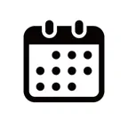 Calendar Widget - Schedule App iOS Icon