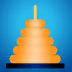 Tower of Hanoi Game Puzzle iOS Icon
