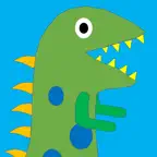 Dinosaur Says - Speech Games iOS Icon