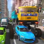 Elevated Dump Truck Loader Sim iOS Icon