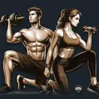 Rony: Muscles Fitness Training iOS Icon