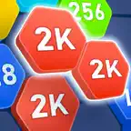 Hexa Number: 2048 puzzle game iOS Icon
