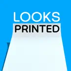 Looks Printed iOS Icon