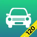 120 câu mô phỏng gplx ô tô iOS Icon