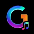 Gradient Music: AI-Generated iOS Icon