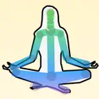 Sit Still Meditation Designer iOS Icon